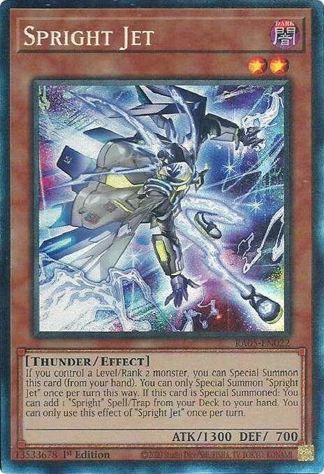 Spright Jet (Collector's Rare) [RA05-EN022] Collector's Rare Yu-Gi-Oh!