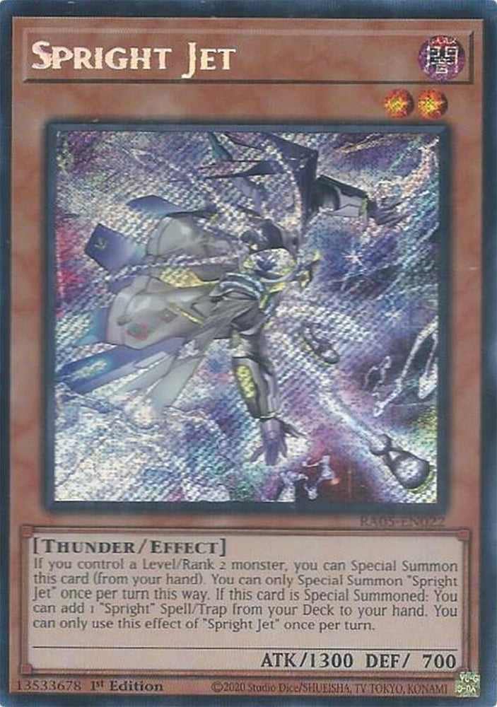 Spright Jet (Secret Rare) [RA05-EN022] Secret Rare Yu-Gi-Oh!