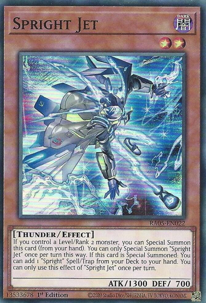 Spright Jet [RA05-EN022] Super Rare Yu-Gi-Oh!