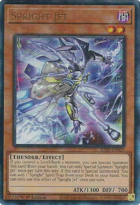 Spright Jet (Ultimate Rare) [RA05-EN022] Ultimate Rare Yu-Gi-Oh!