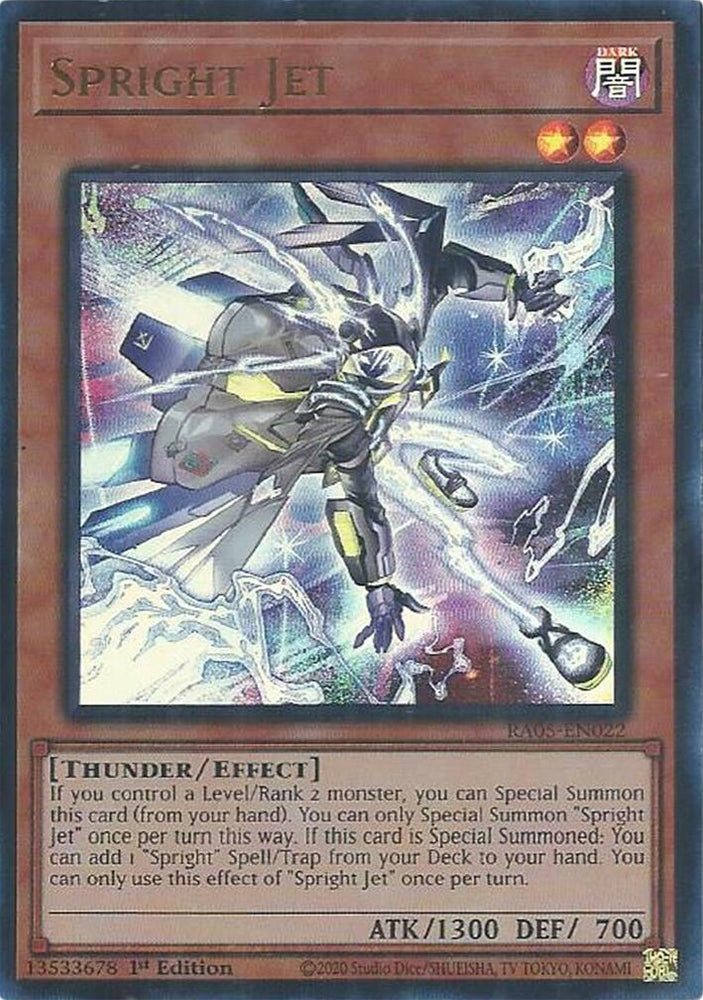 Spright Jet (Ultra Rare) [RA05-EN022] Ultra Rare Yu-Gi-Oh!