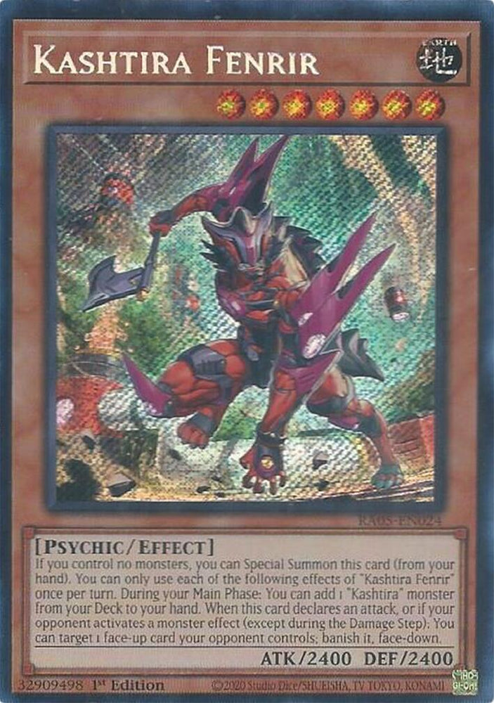 Kashtira Fenrir (Secret Rare) [RA05-EN024] Secret Rare Yu-Gi-Oh!