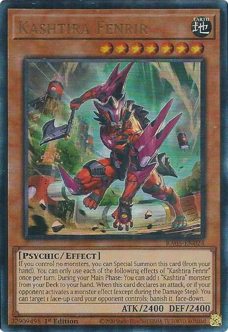 Kashtira Fenrir (Ultimate Rare) [RA05-EN024] Ultimate Rare Yu-Gi-Oh!