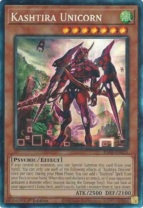 Kashtira Unicorn (Collector's Rare) [RA05-EN025] Collector's Rare Yu-Gi-Oh!