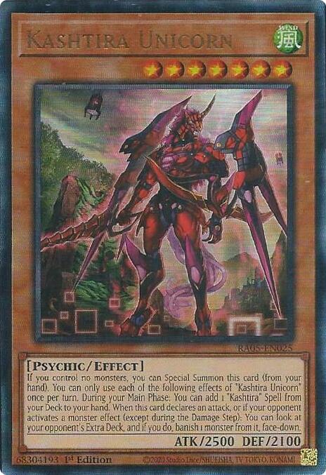 Kashtira Unicorn (Ultimate Rare) [RA05-EN025] Ultimate Rare Yu-Gi-Oh!