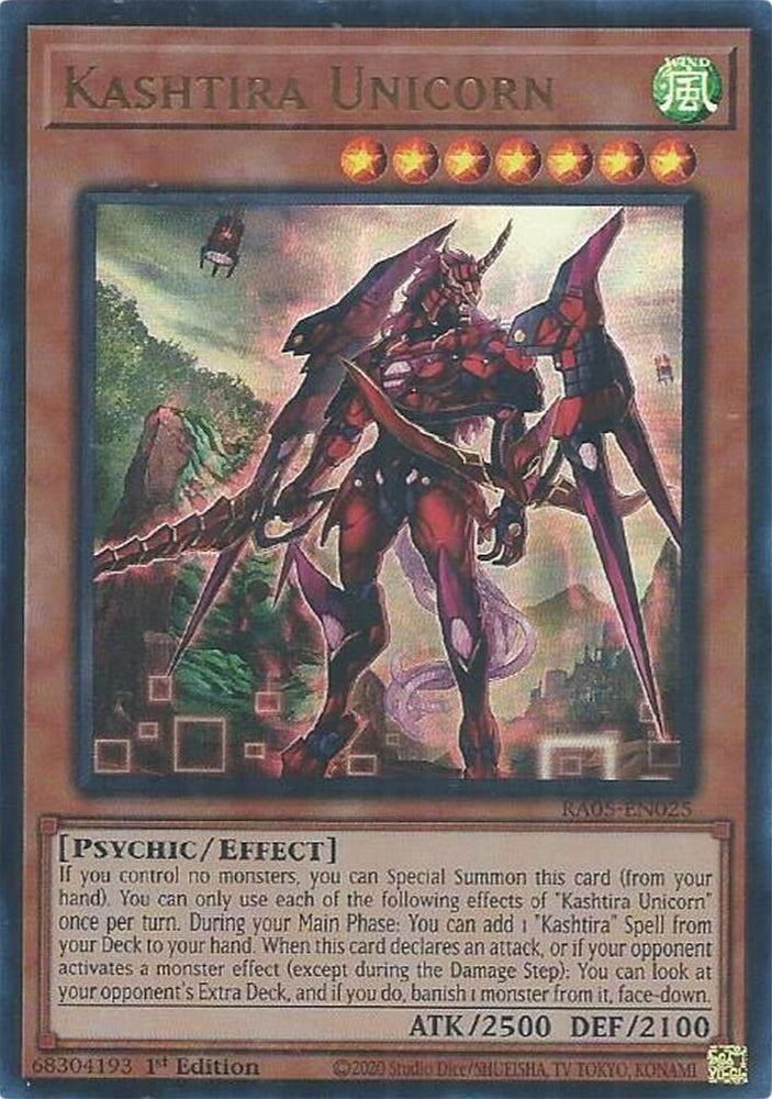 Kashtira Unicorn (Ultra Rare) [RA05-EN025] Ultra Rare Yu-Gi-Oh!