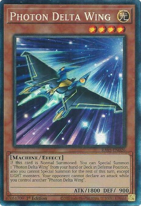 Photon Delta Wing (Collector's Rare) [RA05-EN026] Collector's Rare Yu-Gi-Oh!