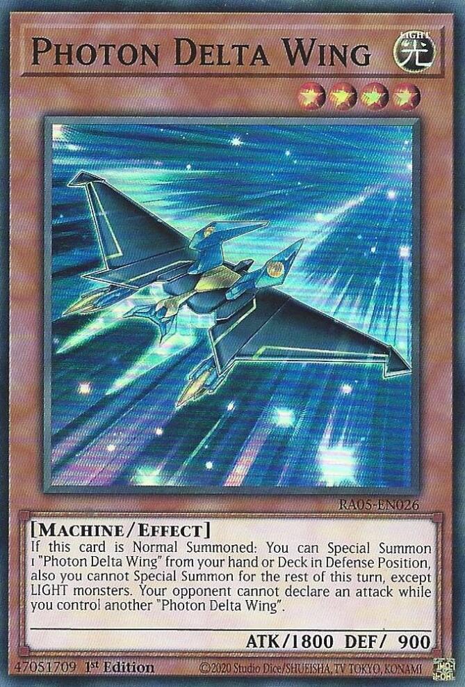 Photon Delta Wing [RA05-EN026] Super Rare Yu-Gi-Oh!