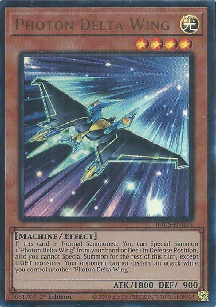 Photon Delta Wing (Ultra Rare) [RA05-EN026] Ultra Rare Yu-Gi-Oh!
