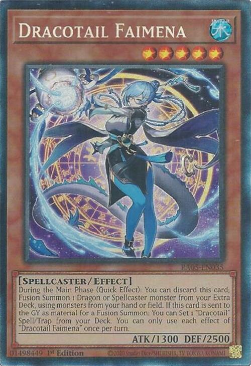 Dracotail Faimena (Collector's Rare) [RA05-EN035] Collector's Rare Yu-Gi-Oh!