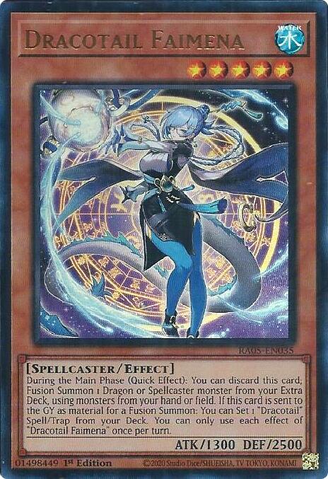 Dracotail Faimena (Ultra Rare) [RA05-EN035] Ultra Rare Yu-Gi-Oh!