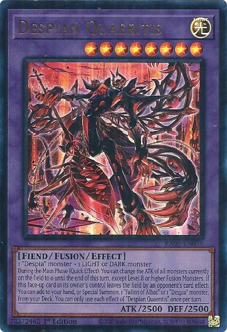 Despian Quaeritis (Ultra Rare) [RA05-EN036] Ultra Rare Yu-Gi-Oh!