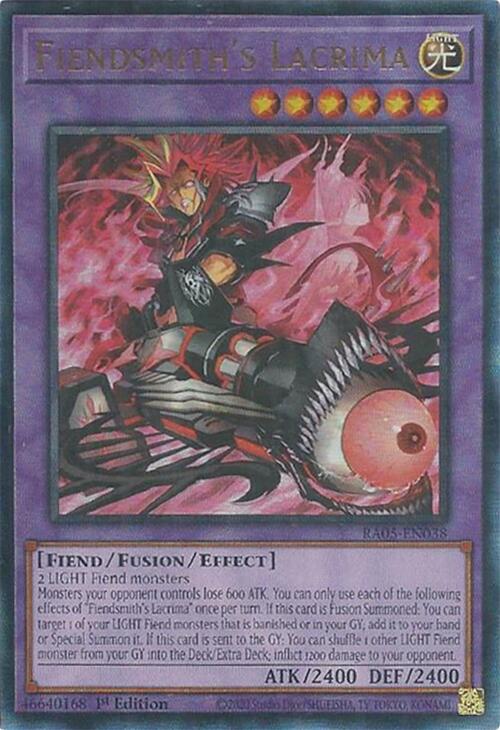 Fiendsmith's Lacrima (Ultimate Rare) [RA05-EN038] Ultimate Rare Yu-Gi-Oh!