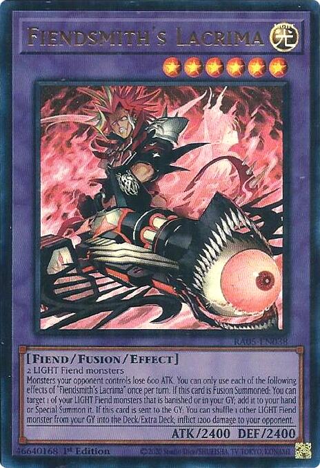 Fiendsmith's Lacrima (Ultra Rare) [RA05-EN038] Ultra Rare Yu-Gi-Oh!