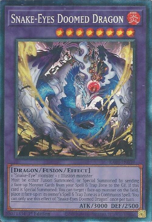 Snake-Eyes Doomed Dragon (Collector's Rare) [RA05-EN039] Collector's Rare Yu-Gi-Oh!