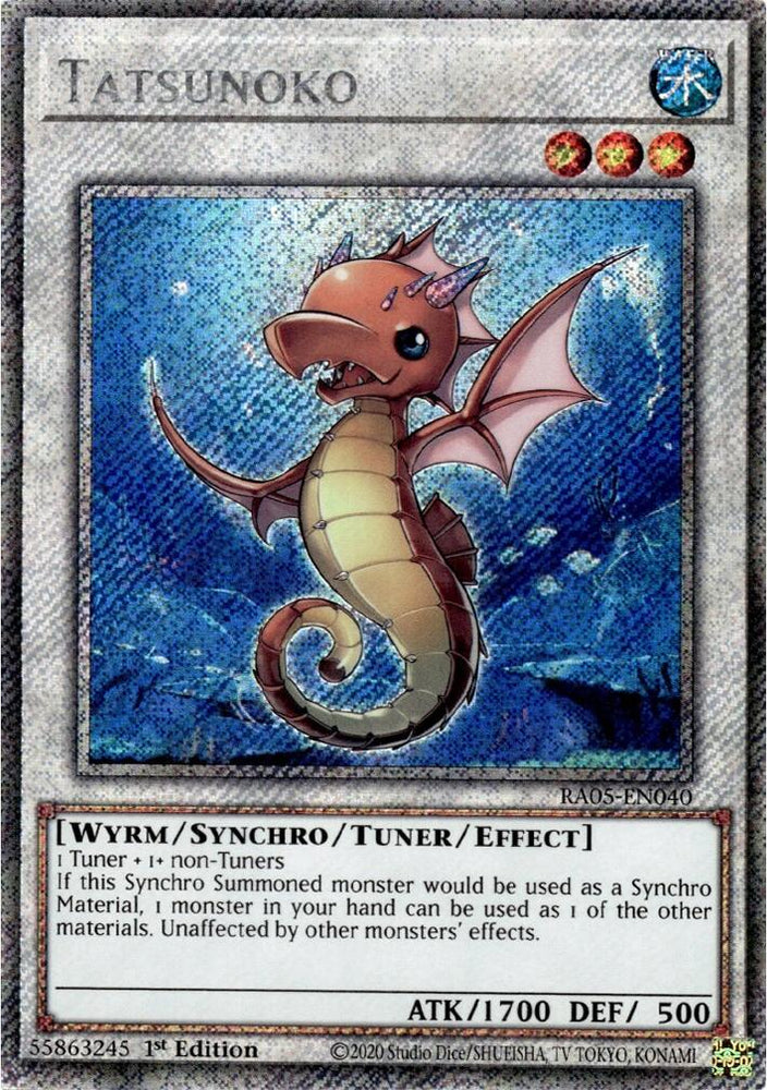 Tatsunoko (Platinum Secret Rare) [RA05-EN040] Platinum Secret Rare Yu-Gi-Oh!