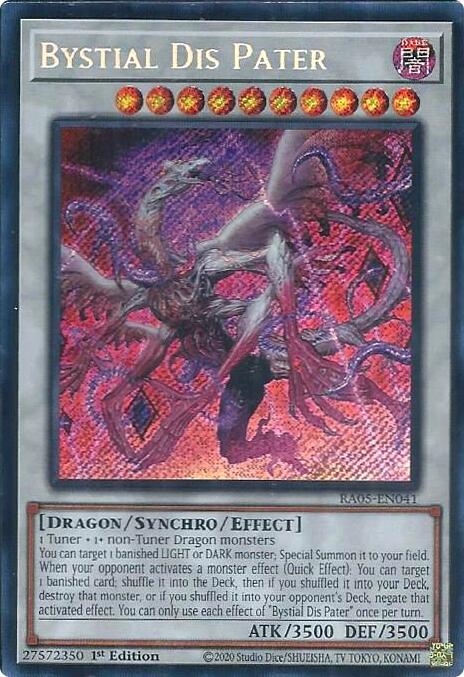 Bystial Dis Pater (Secret Rare) [RA05-EN041] Secret Rare Yu-Gi-Oh!