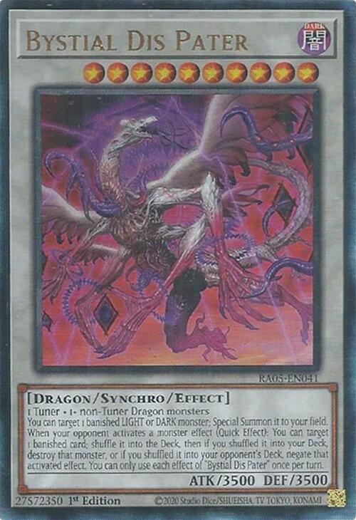 Bystial Dis Pater (Ultimate Rare) [RA05-EN041] Ultimate Rare Yu-Gi-Oh!