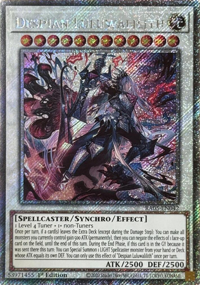 Despian Luluwalilith (Platinum Secret Rare) [RA05-EN042] Platinum Secret Rare Yu-Gi-Oh!