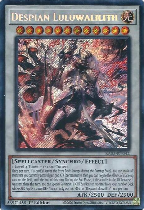 Despian Luluwalilith (Secret Rare) [RA05-EN042] Secret Rare Yu-Gi-Oh!