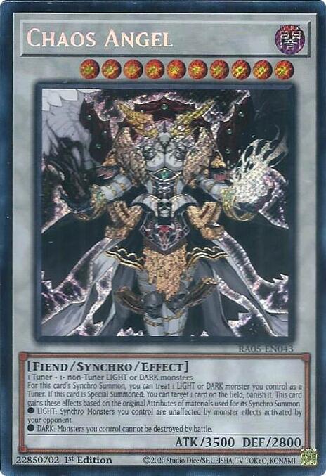 Chaos Angel (Secret Rare) [RA05-EN043] Secret Rare Yu-Gi-Oh!