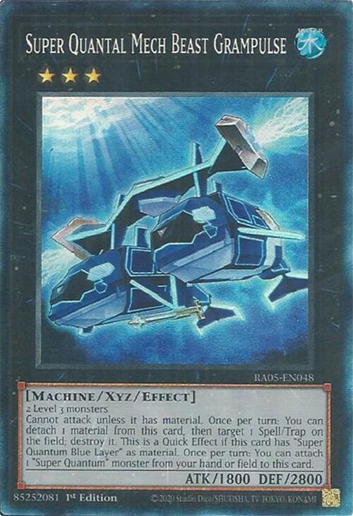 Super Quantal Mech Beast Grampulse (Collector's Rare) [RA05-EN048] Collector's Rare Yu-Gi-Oh!