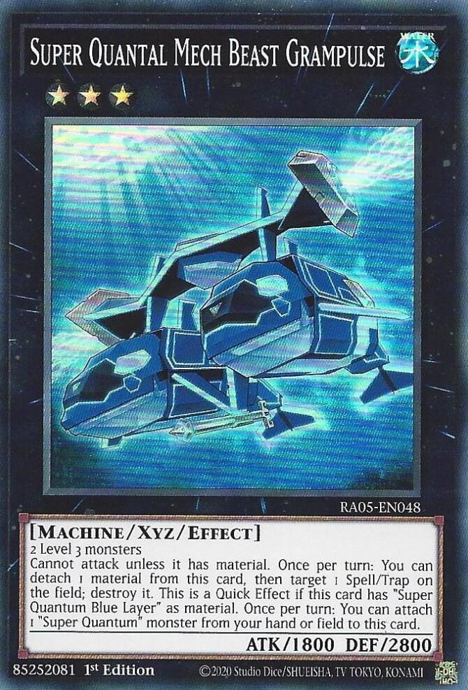 Super Quantal Mech Beast Grampulse [RA05-EN048] Super Rare Yu-Gi-Oh!