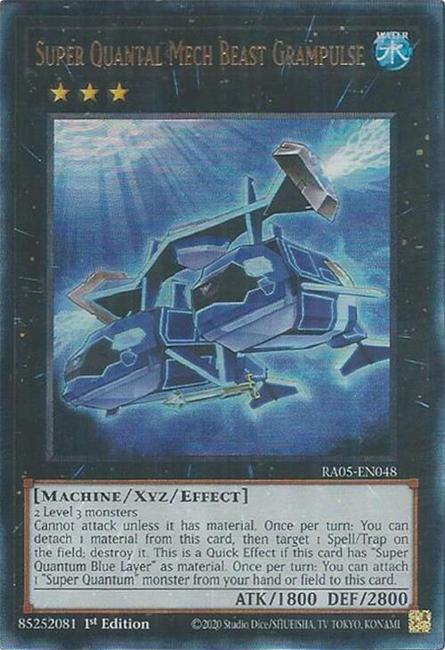 Super Quantal Mech Beast Grampulse (Ultimate Rare) [RA05-EN048] Ultimate Rare Yu-Gi-Oh!