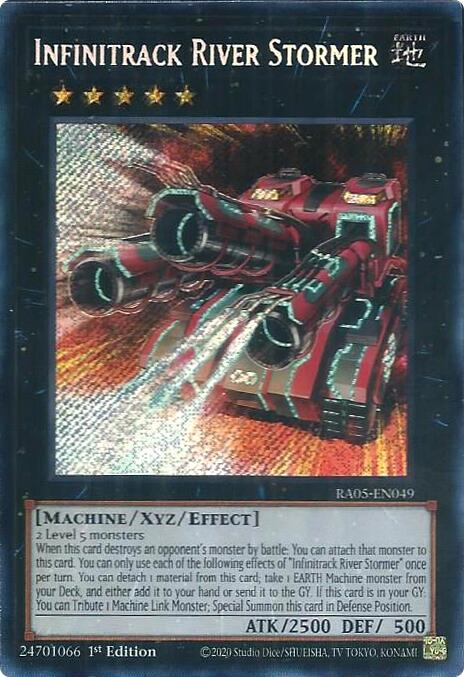 Infinitrack River Stormer (Secret Rare) [RA05-EN049] Secret Rare Yu-Gi-Oh!