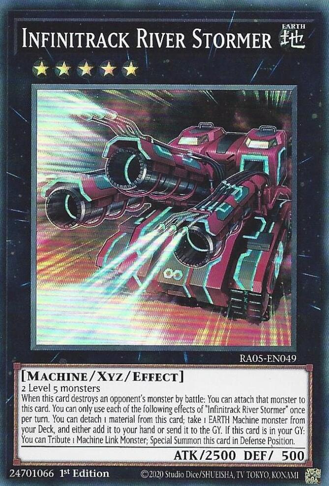 Infinitrack River Stormer [RA05-EN049] Super Rare Yu-Gi-Oh!