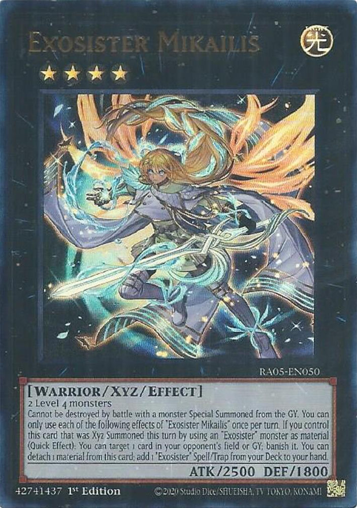Exosister Mikailis (Ultra Rare) [RA05-EN050] Ultra Rare Yu-Gi-Oh!