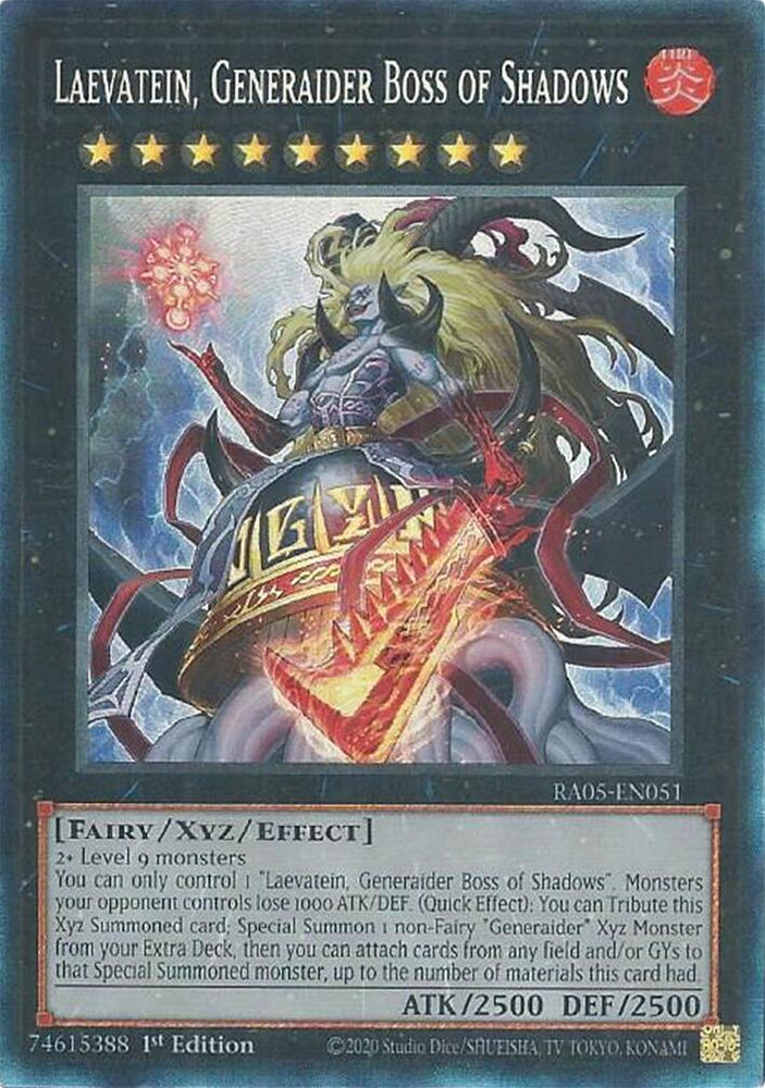 Laevatein, Generaider Boss of Shadows (Collector's Rare) [RA05-EN051] Collector's Rare Yu-Gi-Oh!
