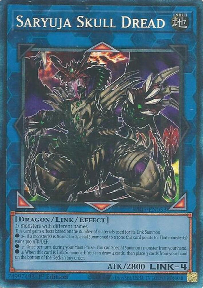 Saryuja Skull Dread (Collector's Rare) [RA05-EN053] Collector's Rare Yu-Gi-Oh!