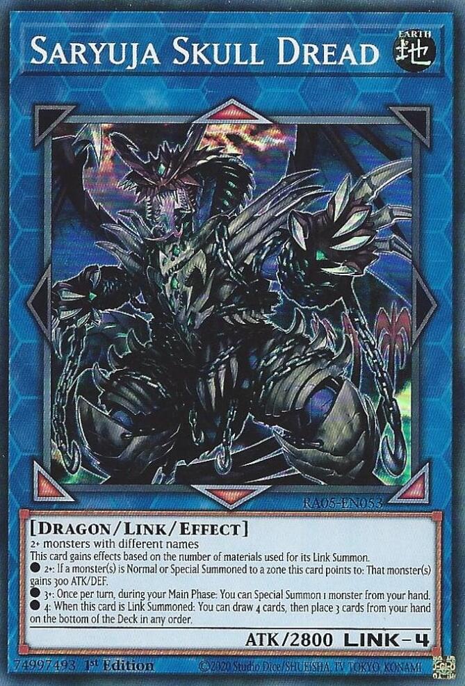 Saryuja Skull Dread [RA05-EN053] Super Rare Yu-Gi-Oh!