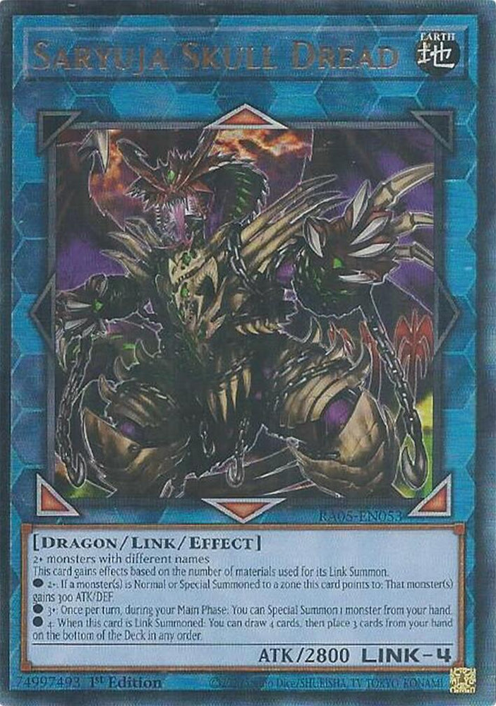 Saryuja Skull Dread (Ultimate Rare) [RA05-EN053] Ultimate Rare Yu-Gi-Oh!