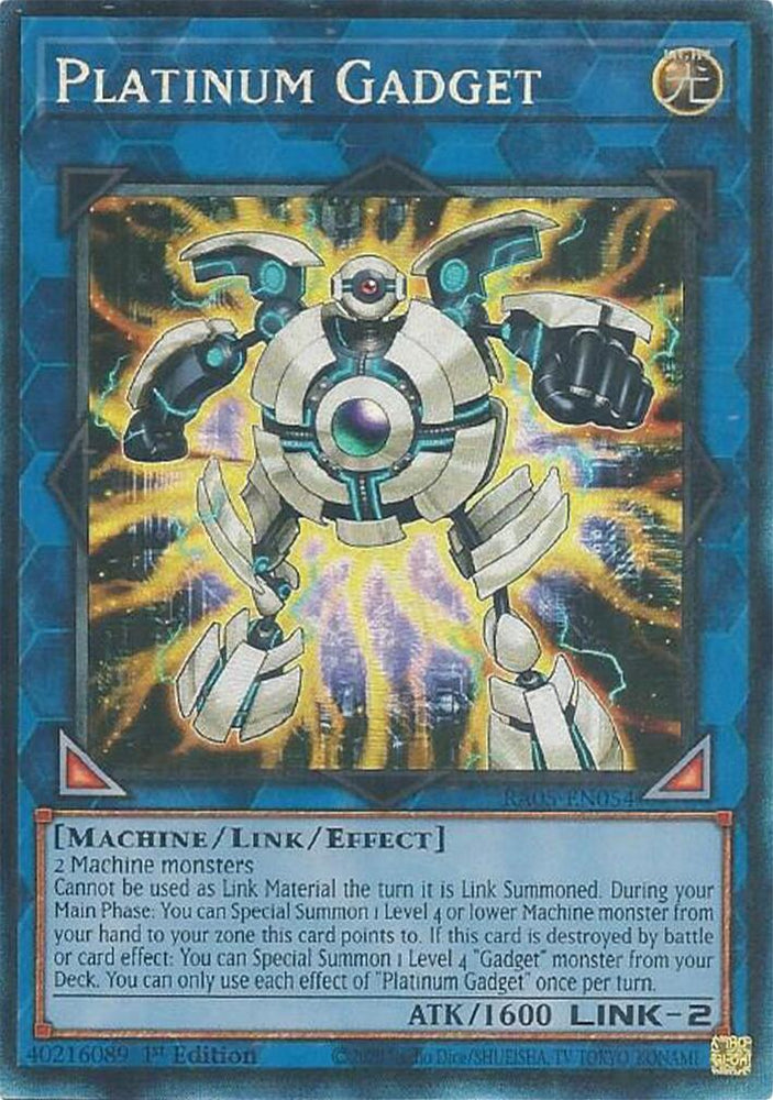 Platinum Gadget (Collector's Rare) [RA05-EN054] Collector's Rare Yu-Gi-Oh!
