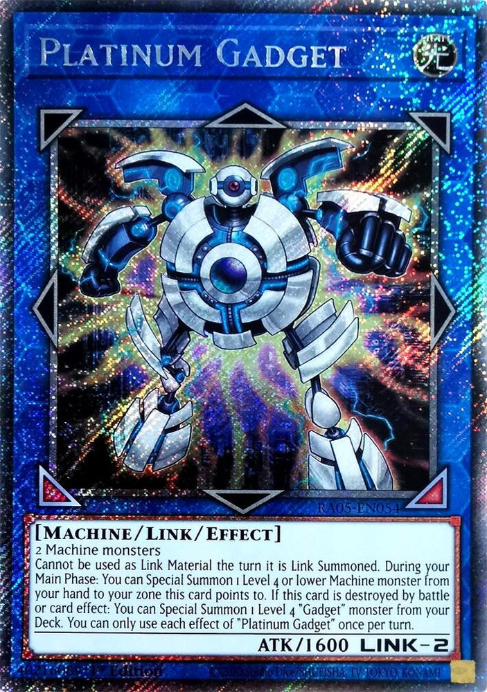 Platinum Gadget (Platinum Secret Rare) [RA05-EN054] Platinum Secret Rare Yu-Gi-Oh!