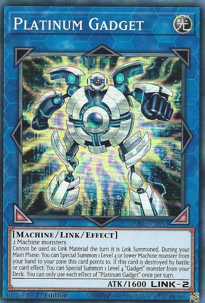 Platinum Gadget [RA05-EN054] Super Rare Yu-Gi-Oh!