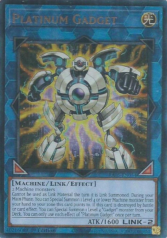 Platinum Gadget (Ultimate Rare) [RA05-EN054] Ultimate Rare Yu-Gi-Oh!