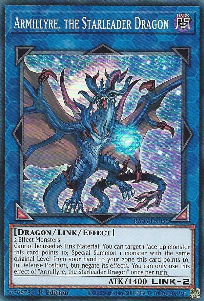 Armillyre, the Starleader Dragon [RA05-EN055] Super Rare Yu-Gi-Oh!