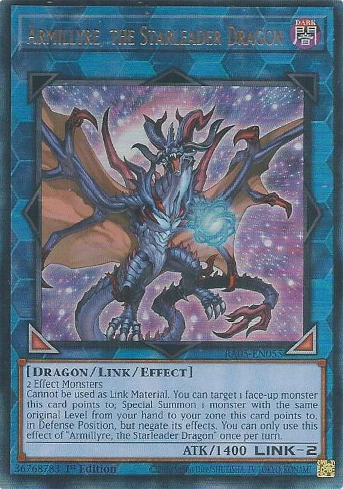 Armillyre, the Starleader Dragon (Ultimate Rare) [RA05-EN055] Ultimate Rare Yu-Gi-Oh!