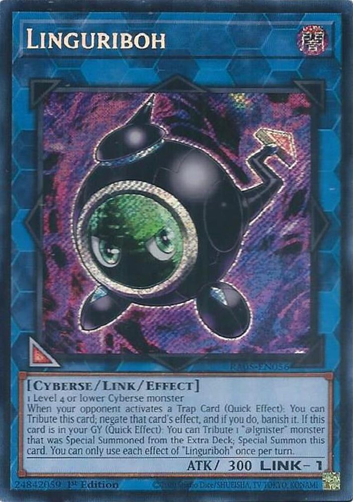 Linguriboh (Secret Rare) [RA05-EN056] Secret Rare Yu-Gi-Oh!