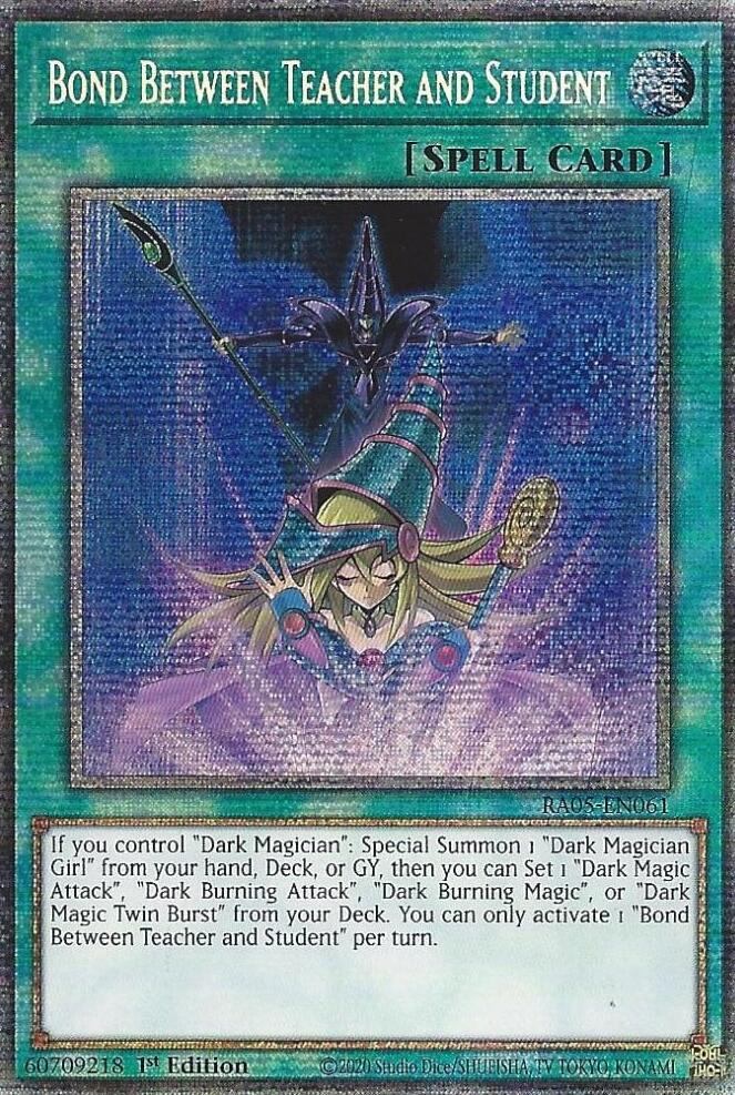 Bond Between Teacher and Student [RA05-EN061] Super Rare Yu-Gi-Oh!