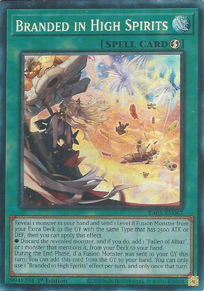 Branded in High Spirits (Collector's Rare) [RA05-EN067] Collector's Rare Yu-Gi-Oh!
