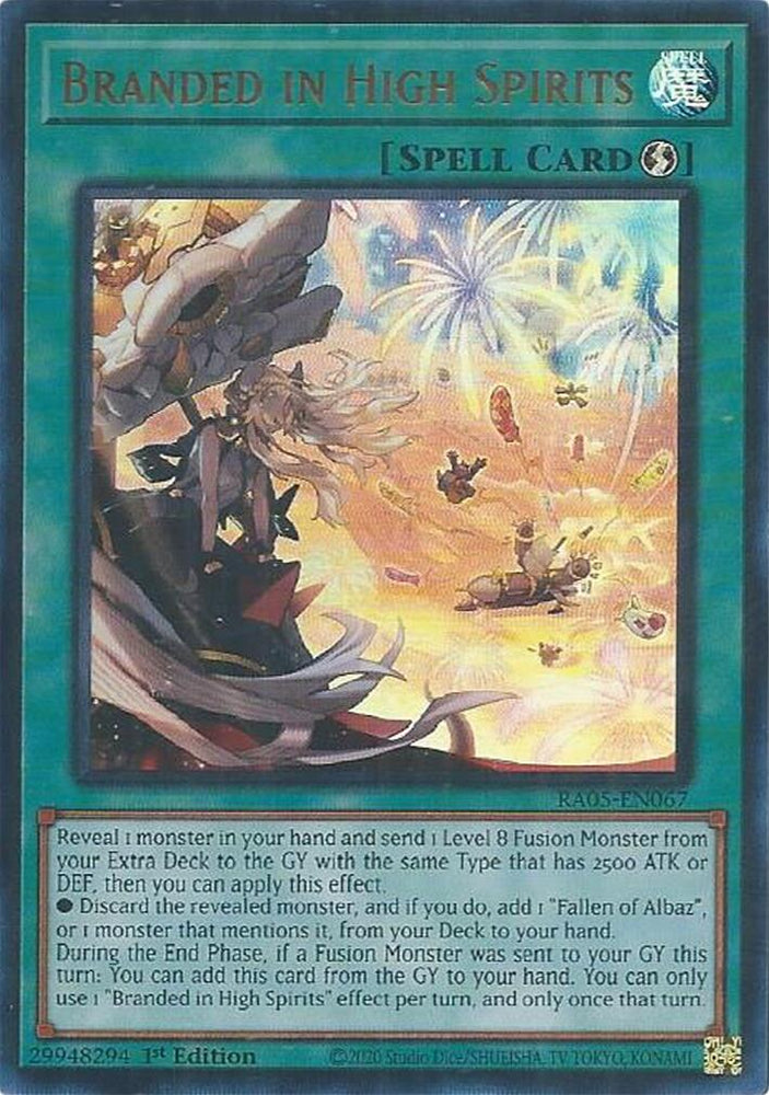Branded in High Spirits (Ultra Rare) [RA05-EN067] Ultra Rare Yu-Gi-Oh!