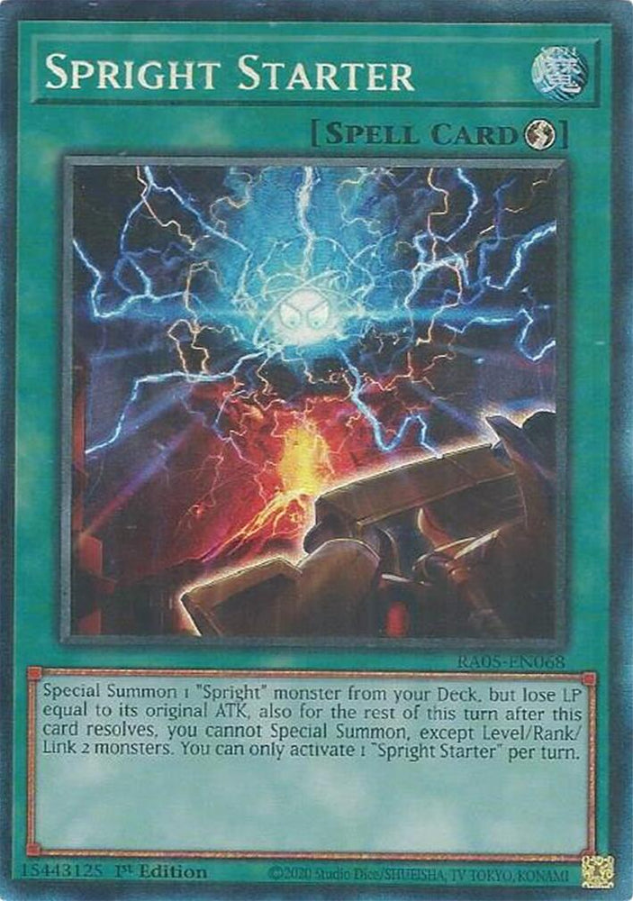 Spright Starter (Collector's Rare) [RA05-EN068] Collector's Rare Yu-Gi-Oh!