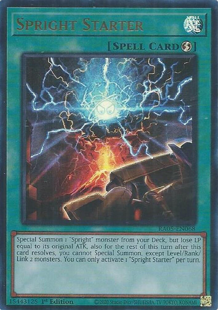 Spright Starter (Ultra Rare) [RA05-EN068] Ultra Rare Yu-Gi-Oh!