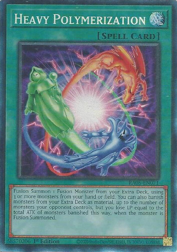 Heavy Polymerization (Collector's Rare) [RA05-EN071] Collector's Rare Yu-Gi-Oh!