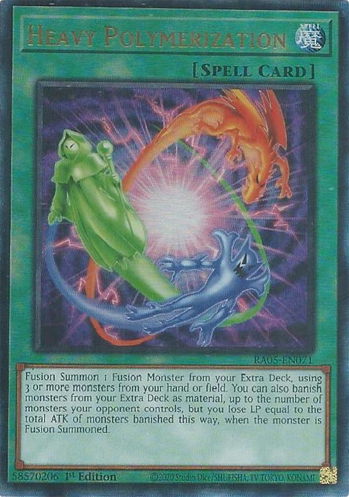 Heavy Polymerization (Ultimate Rare) [RA05-EN071] Ultimate Rare Yu-Gi-Oh!