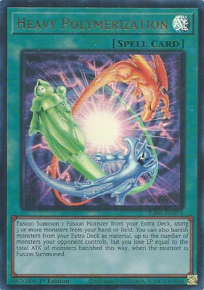 Heavy Polymerization (Ultra Rare) [RA05-EN071] Ultra Rare Yu-Gi-Oh!